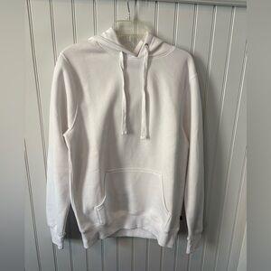 RSQ Men's Classic White Hoodie Sweatshirt